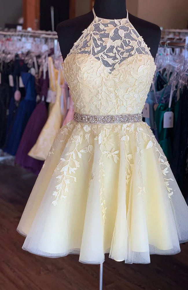 Women Lace Prom Dresses Short Cocktail Gowns Girls Homecoming Dresses Short Graduation Dress YHD008