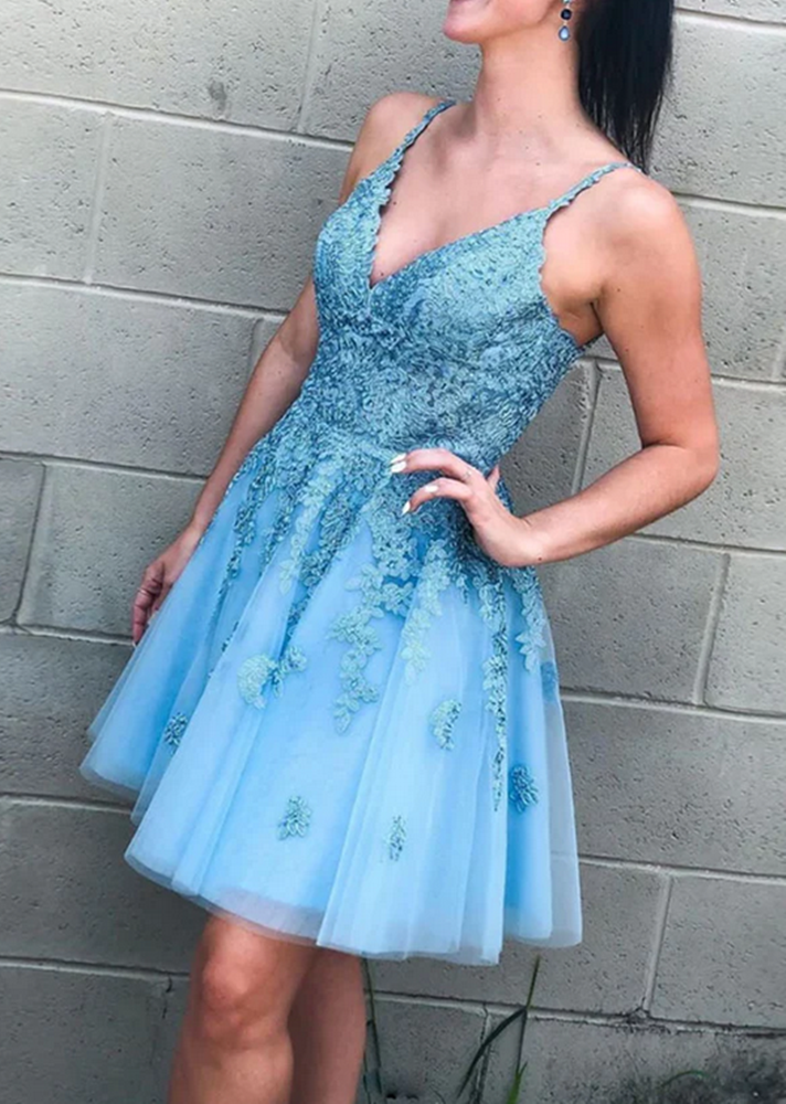 Women Lace Prom Dresses Short Cocktail Gowns Girls Homecoming Dresses Short Graduation Dress YHD009