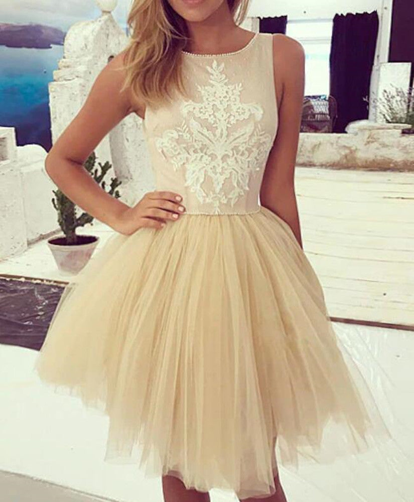 Women Lace Prom Dresses Short Cocktail Gowns Girls Homecoming Dresses Short Graduation Dress YHD219
