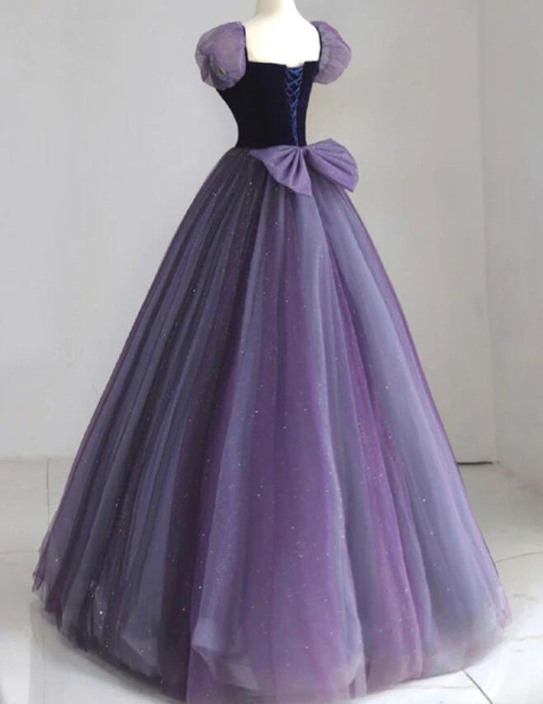 Women A-Line Prom Dresses Long Tulle Evening Gowns Formal Party Dress YPD291