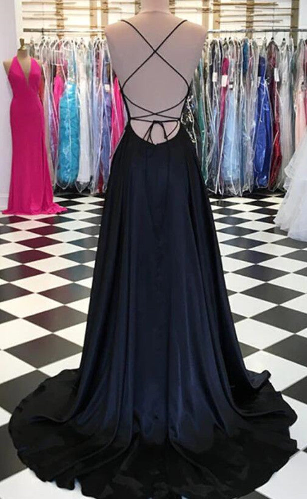 Women Satin Prom Dresses Long Evening Gowns Formal Party Dress YPD323