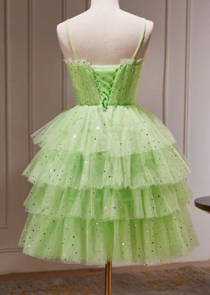 Women Tulle Prom Dresses Short Cocktail Gowns Girls Homecoming Dresses Short Graduation Dress YHD145