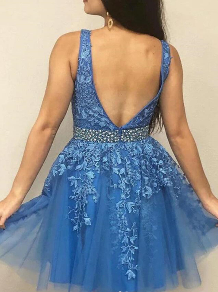 Women Lace Prom Dresses Short Cocktail Gowns Girls Homecoming Dresses Short Graduation Dress YHD177