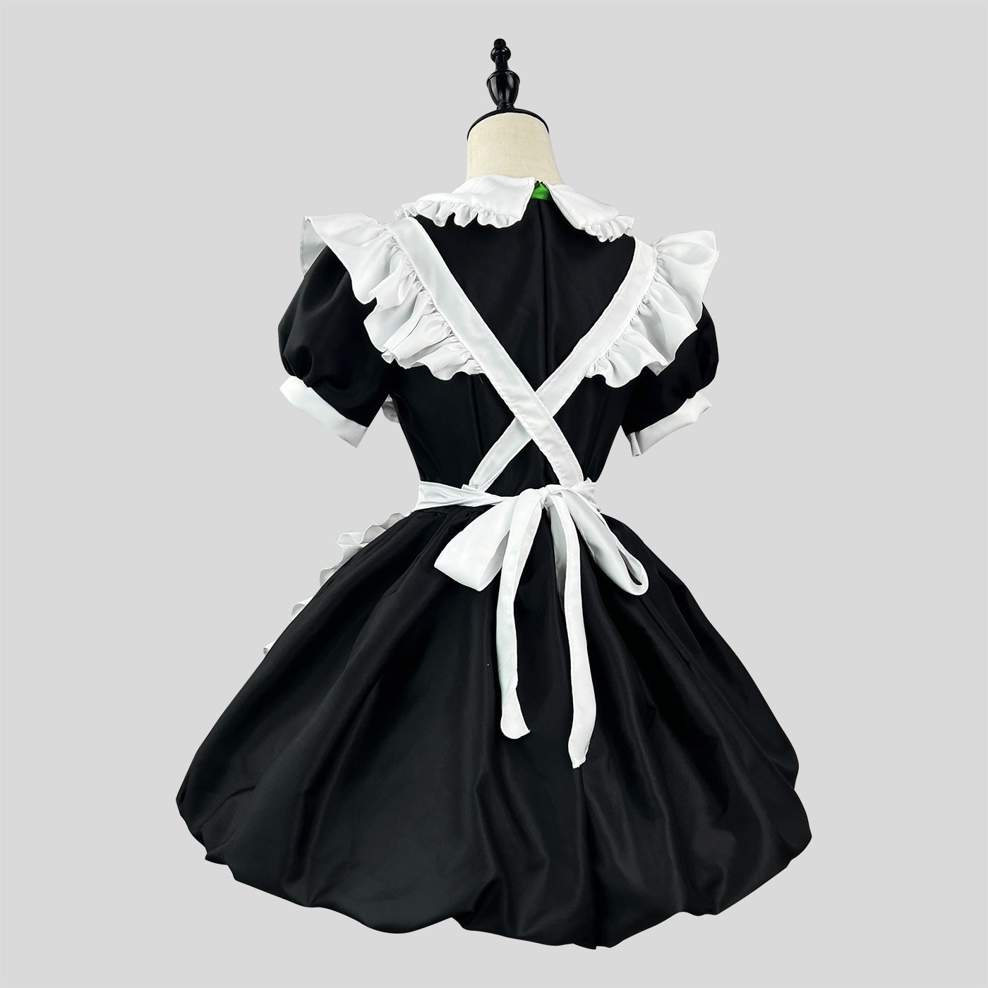 Anime Maid Cosplay Costume Dress for School Girls Halloween Maid Outfits Cute Lolita Dress YCC044