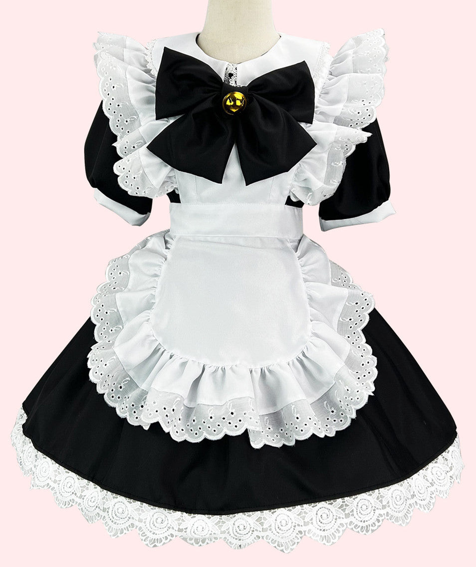 Anime Maid Cosplay Costume Dress for School Girls Maid Outfits Cute Lolita Dress YCC004