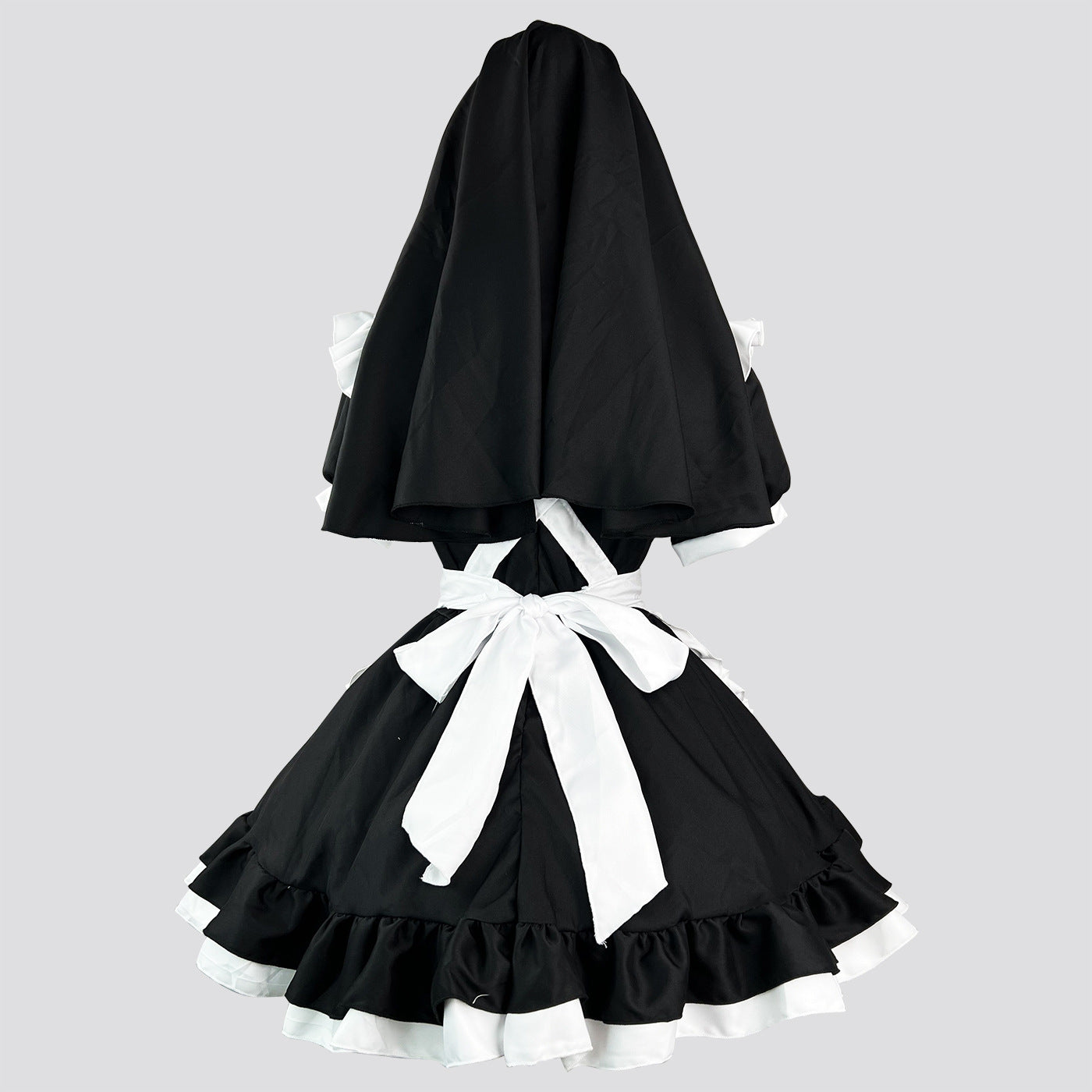 Anime Maid Cosplay Costume Dress for School Girls Halloween Maid Outfits Cute Lolita Dress YCC042