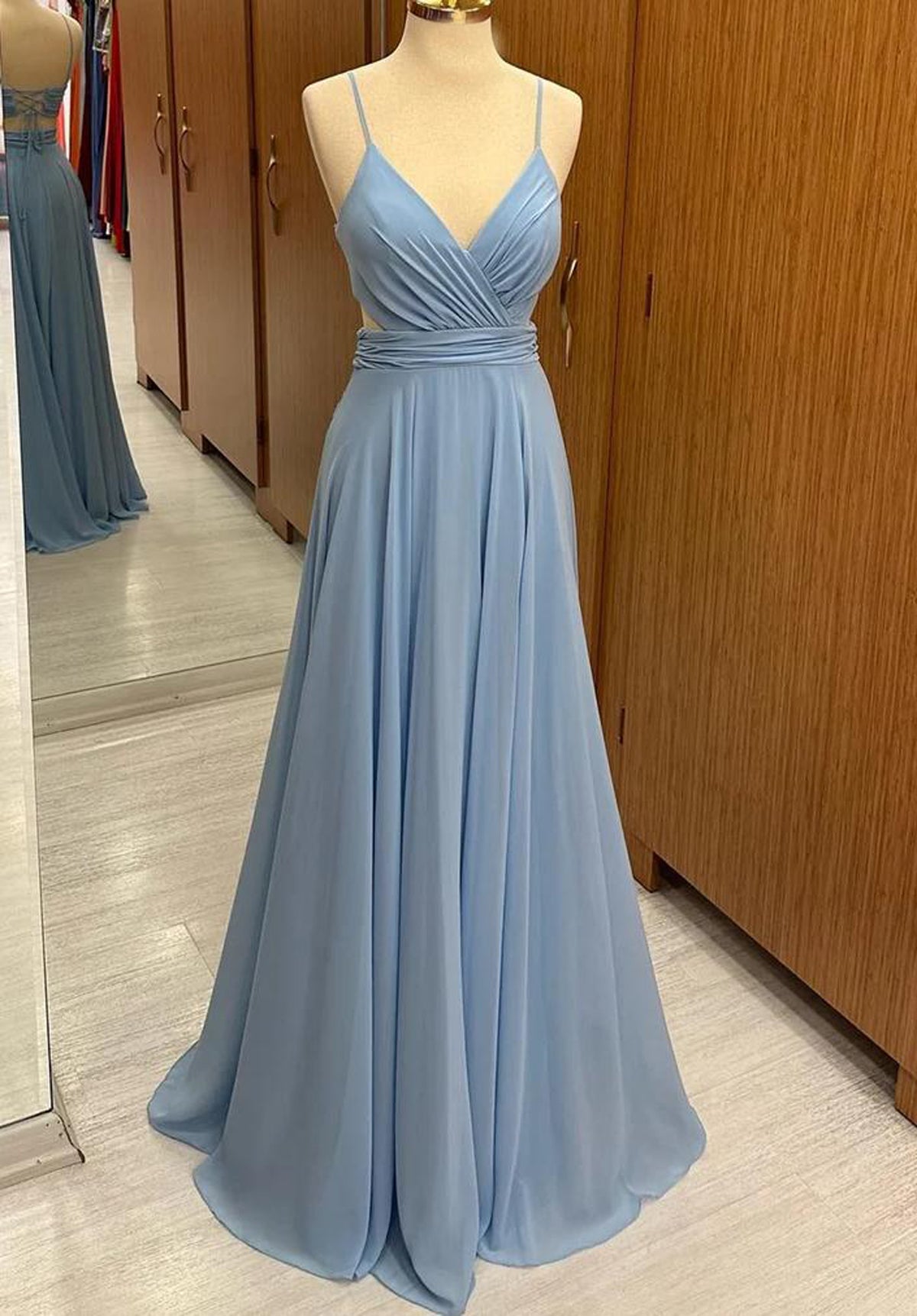 Women Chiffon Bridesmaid Dress Long A-Line Prom Gowns Fashion Wedding Party Dress YBD021