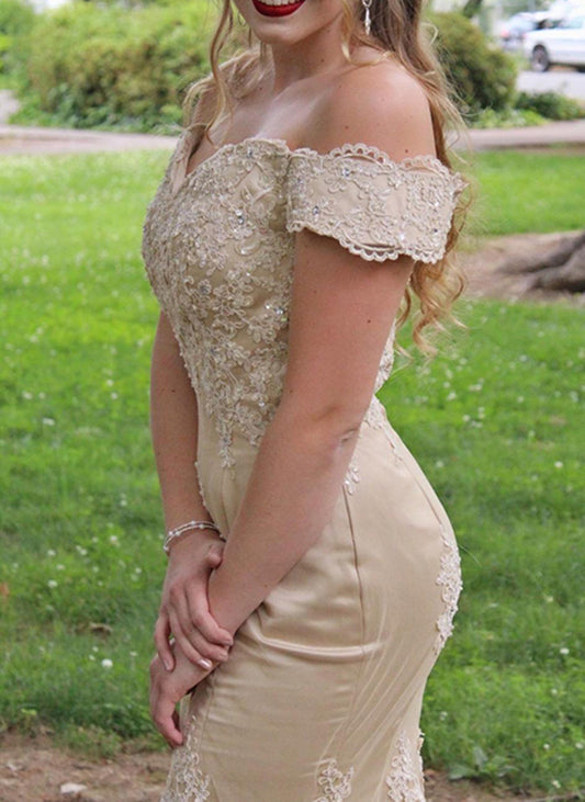 Women Mermaid Prom Dresses Long Lace Evening Gowns Formal Party Dress YPD267