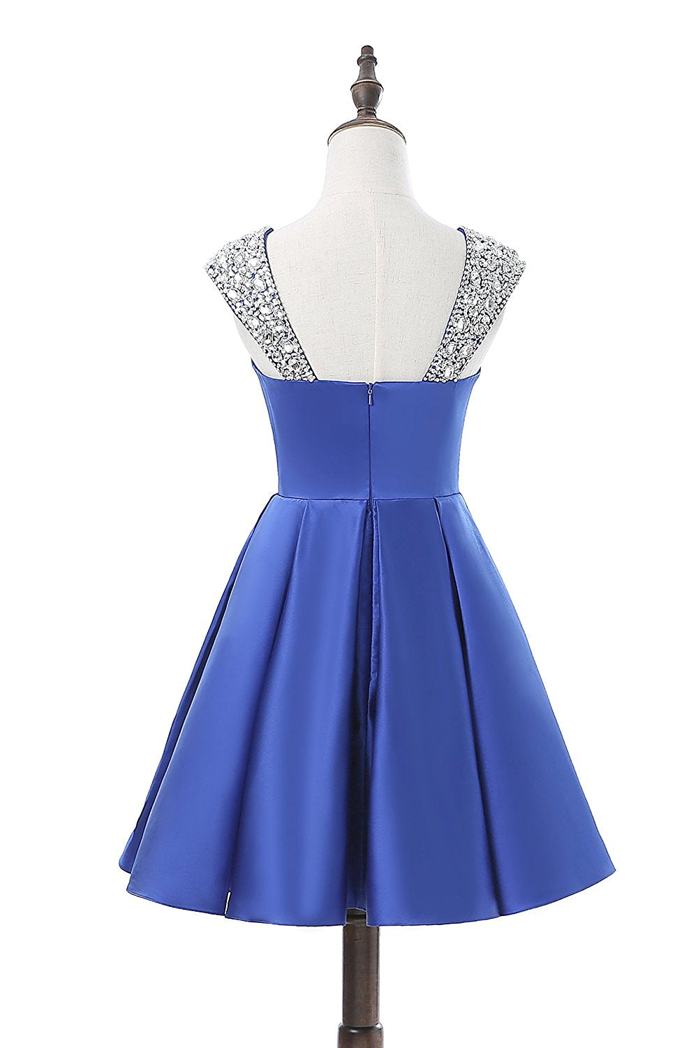 Women Beads Prom Dresses Short Cocktail Gowns Girls Homecoming Dresses Short Graduation Dress YHD025