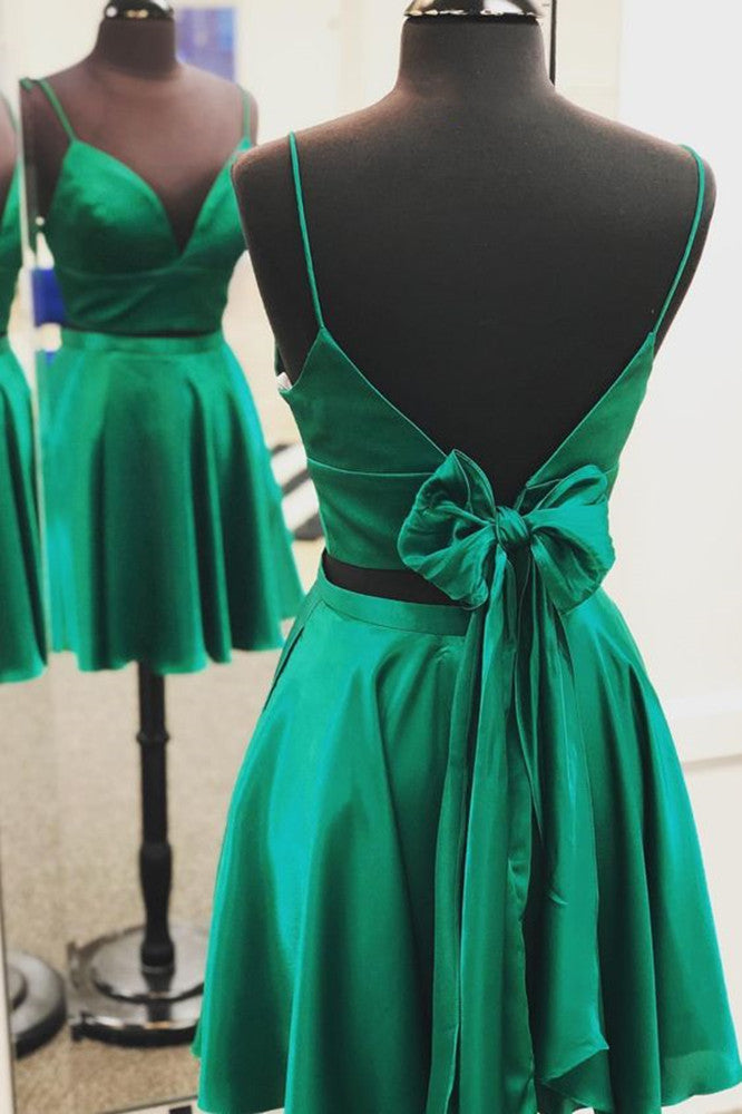 Women Satin Prom Dresses Short Cocktail Gowns Girls Homecoming Dresses Short Graduation Dress YHD027