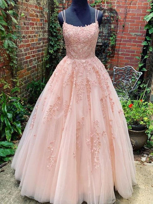 Women Lace Prom Dresses Long Appliques Evening Party Dress YPD231