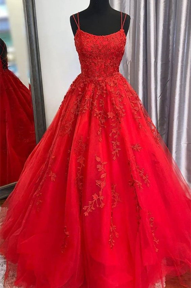 Women Lace Prom Dresses Long Appliques Evening Party Dress YPD141