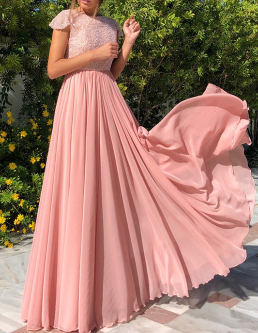 Women Beads Prom Dresses Long Evening Gowns Formal Party Dress YPD283