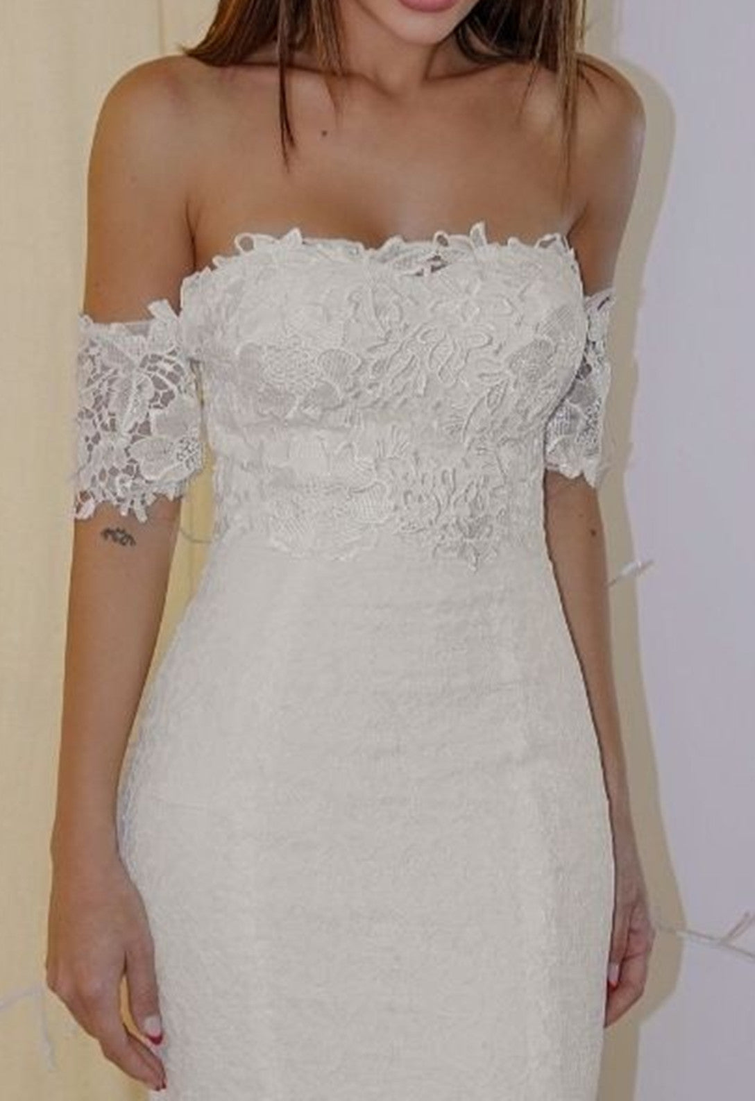 Women Mermaid Wedding Dresses Long Lace Appliques Bridal Gowns YWD141
