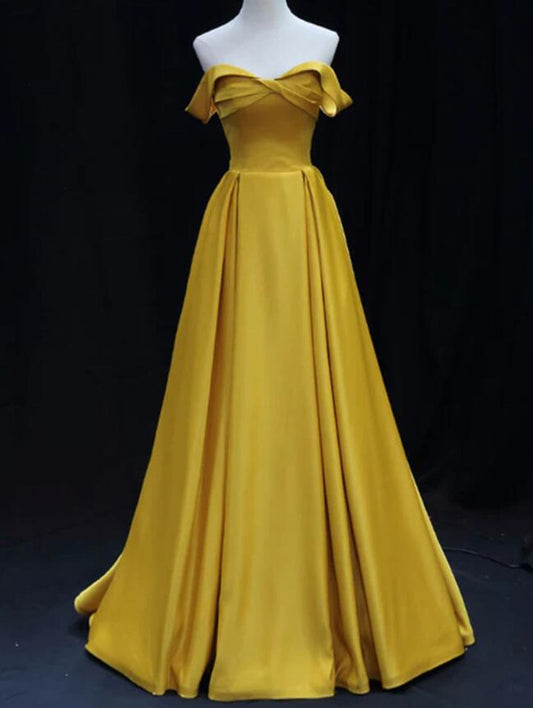 Women Satin Prom Dresses Long Sweetheart Evening Gowns Formal Party Dress YPD292