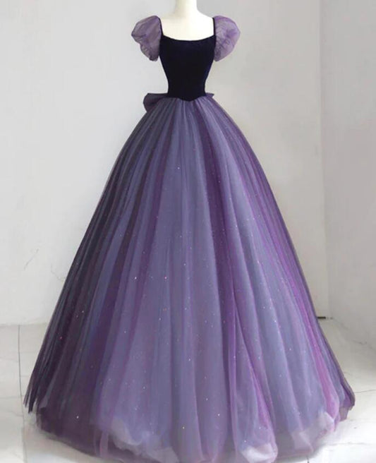 Women A-Line Prom Dresses Long Tulle Evening Gowns Formal Party Dress YPD291