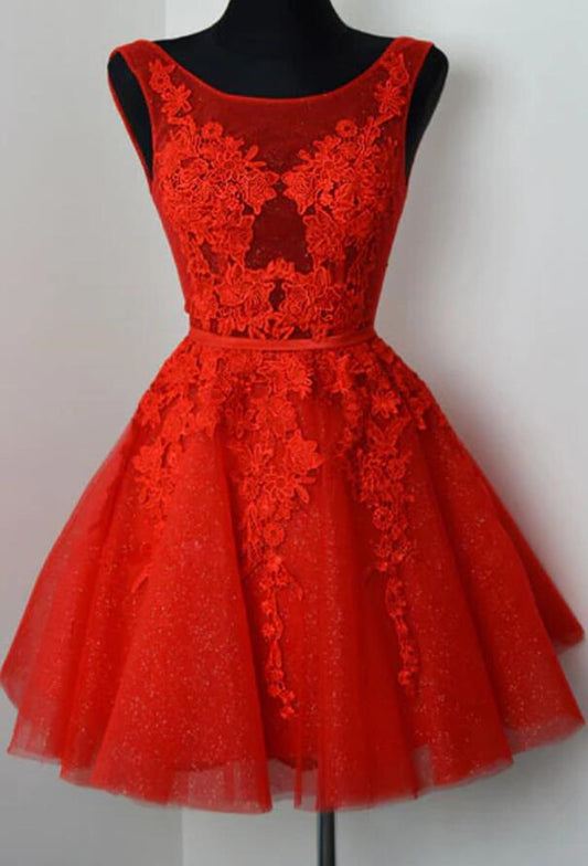 Women Lace Prom Dresses Short Cocktail Gowns Girls Homecoming Dresses Short Graduation Dress YHD209