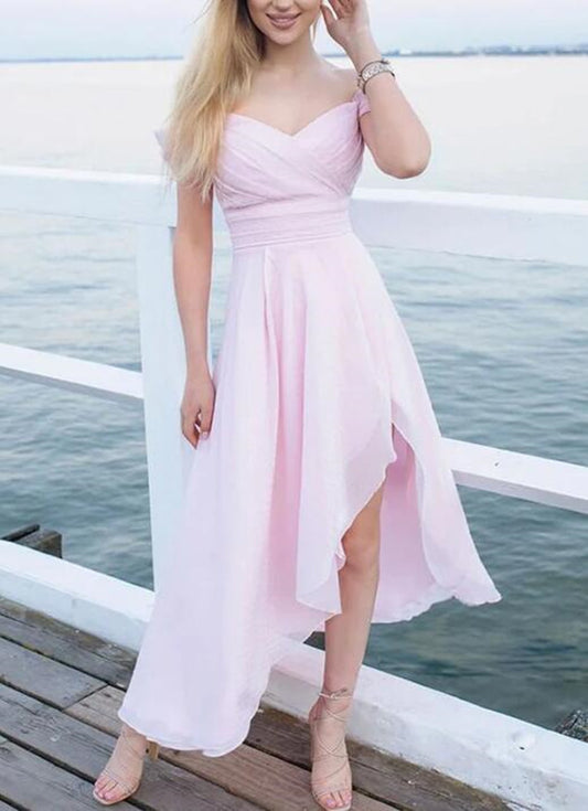 Women Chiffon Prom Dresses Short Cocktail Gowns Girls Homecoming Dresses Short Graduation Dress YHD168