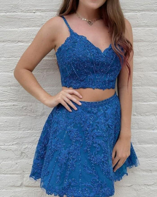 Women Lace Prom Dresses Short Cocktail Gowns Girls Homecoming Dresses Short Graduation Dress YHD157
