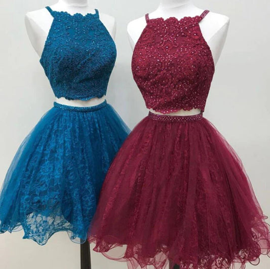 Women Lace Prom Dresses Short Cocktail Gowns Girls Homecoming Dresses Short Graduation Dress YHD210