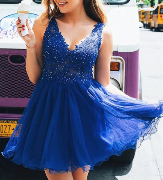 Women Lace Prom Dresses Short Cocktail Gowns Girls Homecoming Dresses Short Graduation Dress YHD174