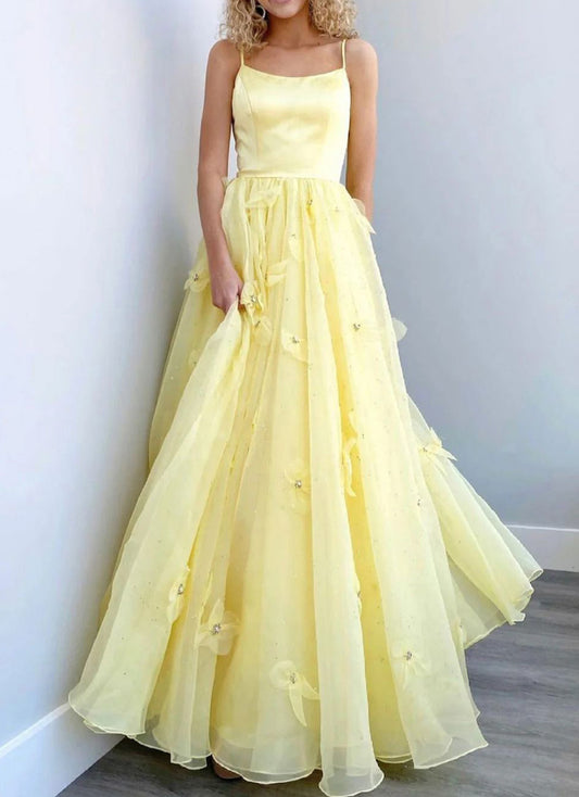Women A-Line Satin Formal Prom Dresses Long Sleeveless Evening Party Gowns YPD982