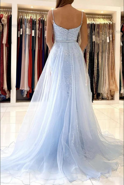 Women Mermaid Appliques Wedding Dresses Long Tulle Bridal Gowns YWD109