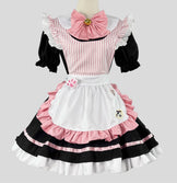 Anime Maid Cosplay Costume Dress for School Girls Halloween Maid Outfi ...