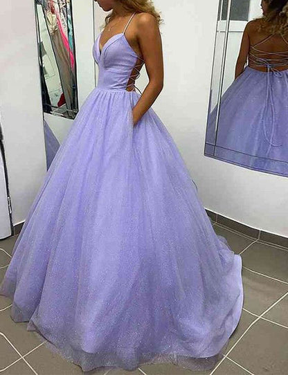 Women Satin Formal Prom Dresses Long Sleeveless Tulle Evening Party Gowns YPD953