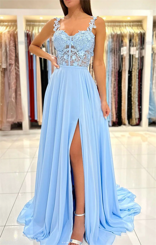 Women Lace Prom Dresses Long Sweetheart Evening Gowns Formal Party Dress YPD473