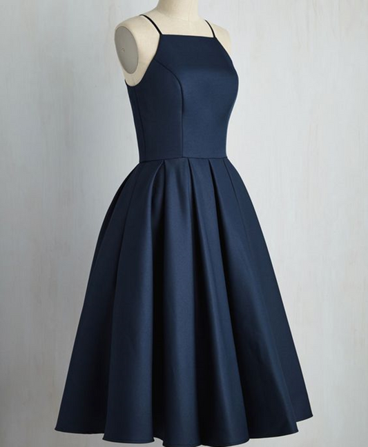 Women Satin Prom Dresses Short Cocktail Gowns Girls Homecoming Dresses Short Graduation Dress YHD021